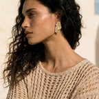 Wave Sculpture Earrings