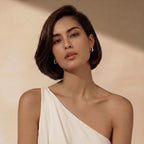 Crystal Pavé Huggie Hoops